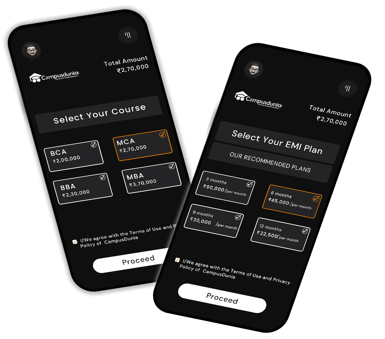 Customize Fee Plans